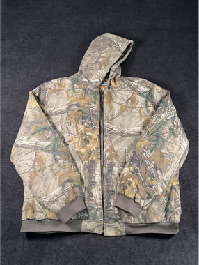 Game Winner Men's 2XL Camouflage Hunting Jacket with Hood